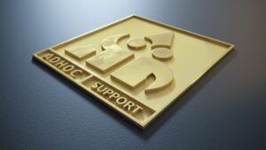Adhoc.Support logo gold